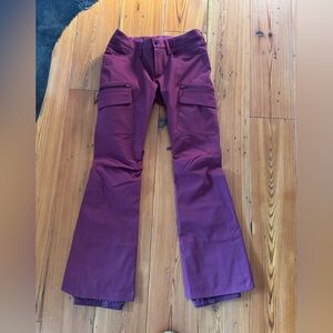 Burton burgundy Ski/Board pants